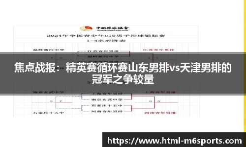 焦点战报：精英赛循环赛山东男排vs天津男排的冠军之争较量